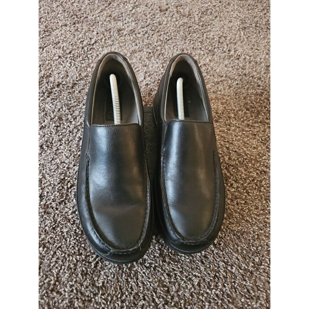 Dansko Wayne Black Full Grain Leather Slip On Shoes Men’s Size EU 46 US 13